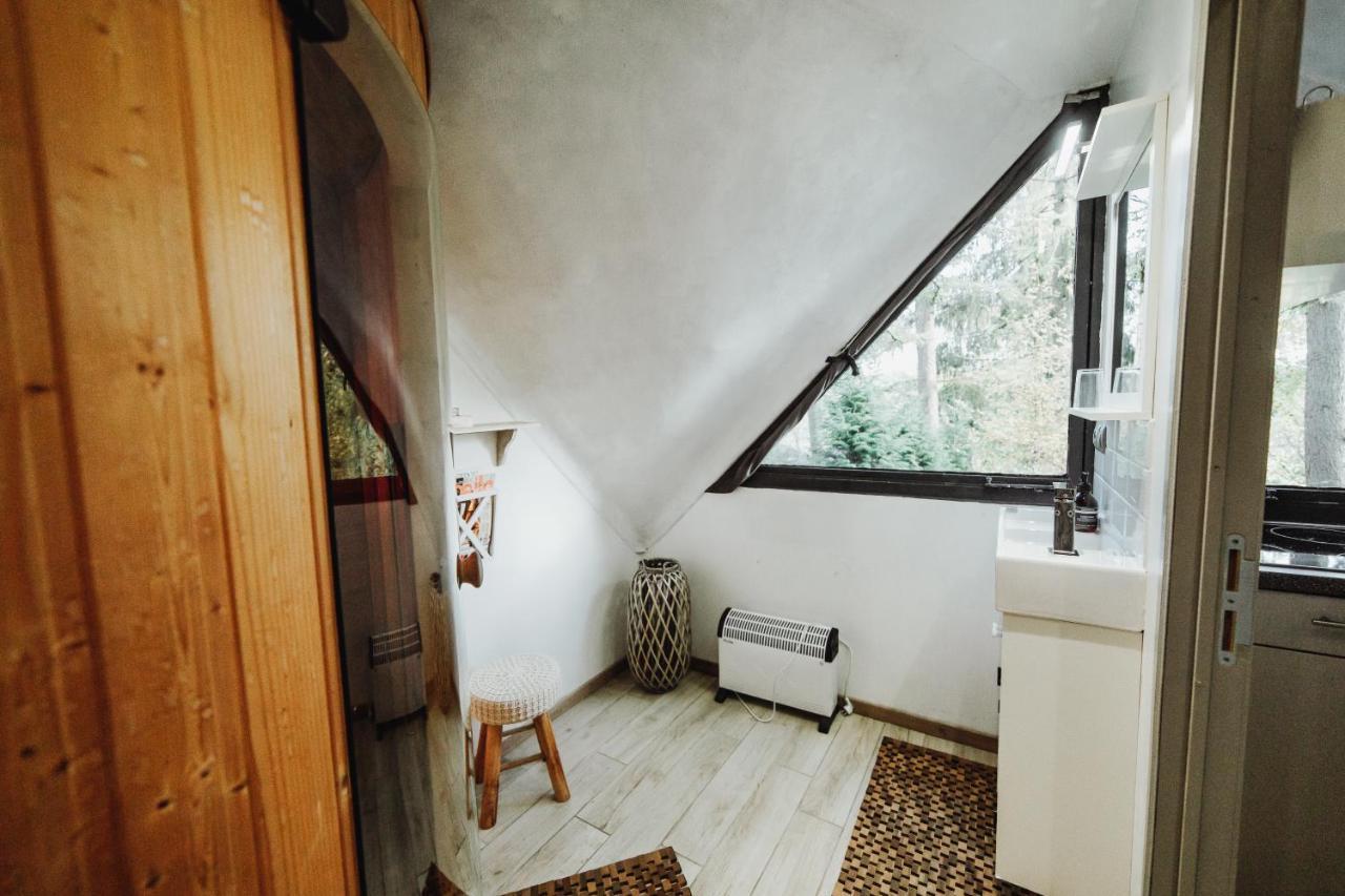 Chalet Scandinave Avec Sauna Ir - In The Woods Gesves Luaran gambar