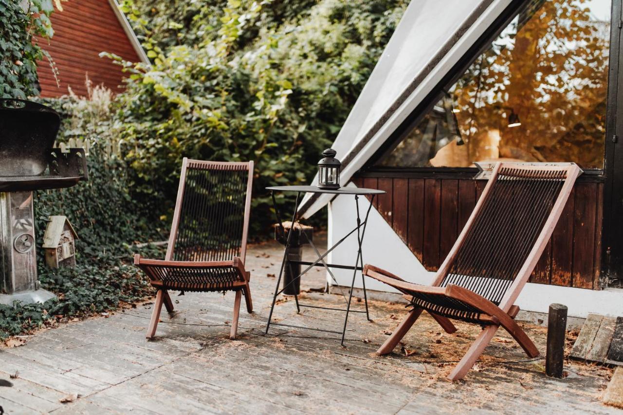 Chalet Scandinave Avec Sauna Ir - In The Woods Gesves Luaran gambar