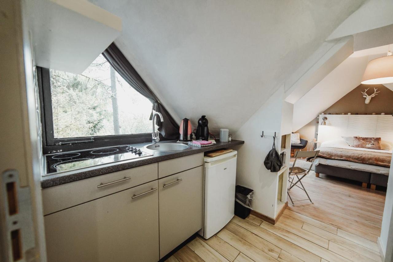 Chalet Scandinave Avec Sauna Ir - In The Woods Gesves Luaran gambar